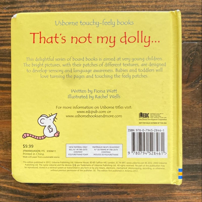 That’s not my dolly…