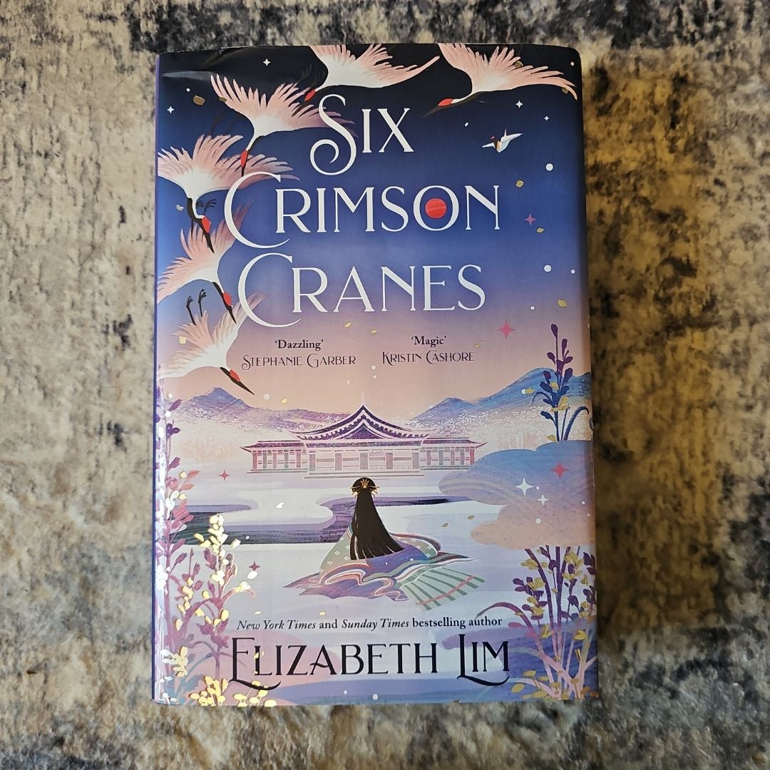 Six Crimson Cranes