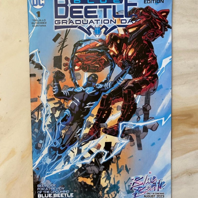 Blue Beetle Comic Book 