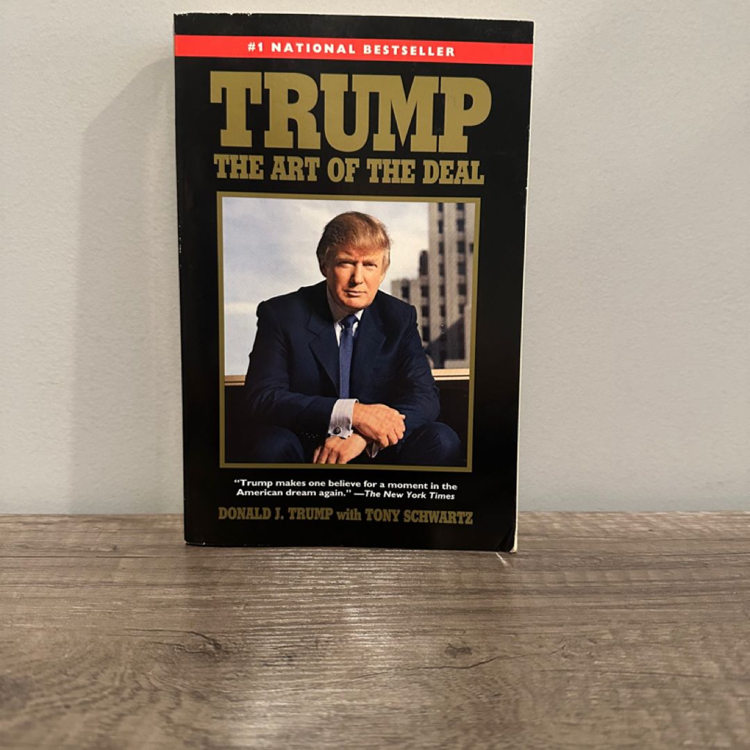 trump.the.art.of.the.dealトランプ自伝87年初版初著書 Trump: the Art