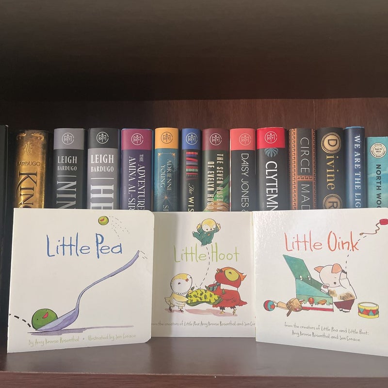 Little Books Boxed Set: Little Pea, Little Hoot, Little Oink