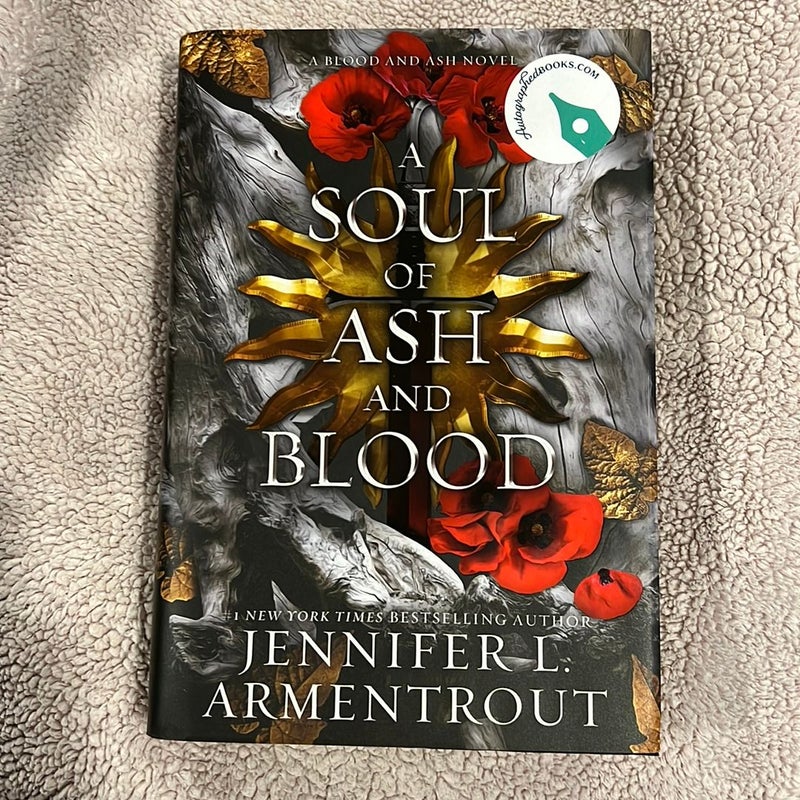 A Soul of Ash and Blood SIGNED