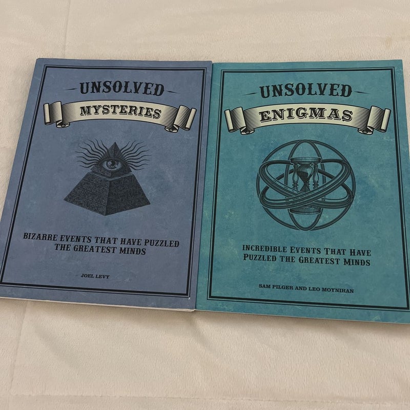 😮*Unsolved Mysteries and Unsolved Enigmas Bundle!!*