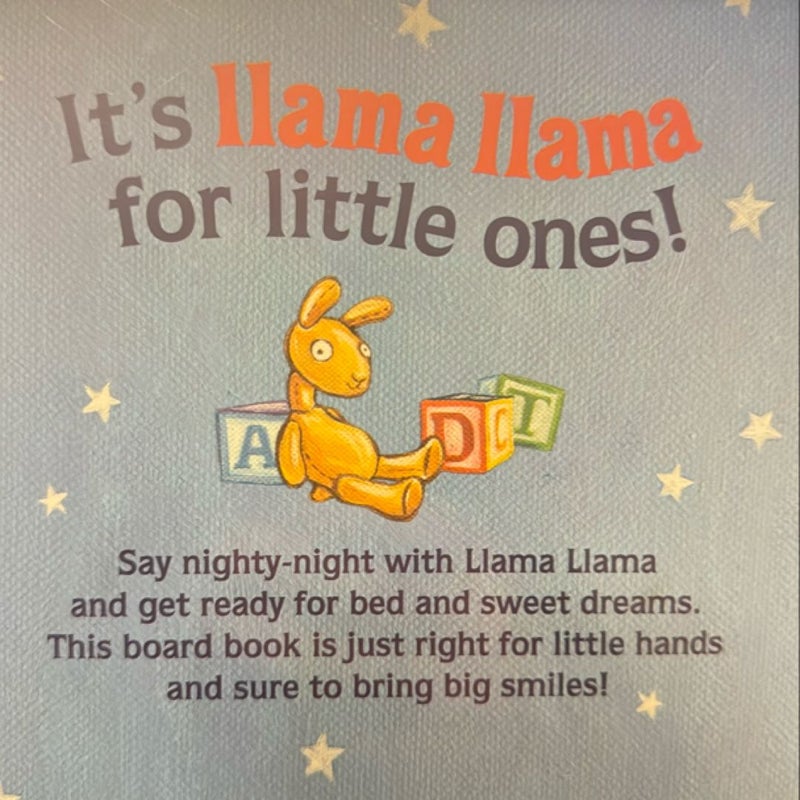 Two books: Llama Llama Nighty-Night and Llama Llama wakey-wake