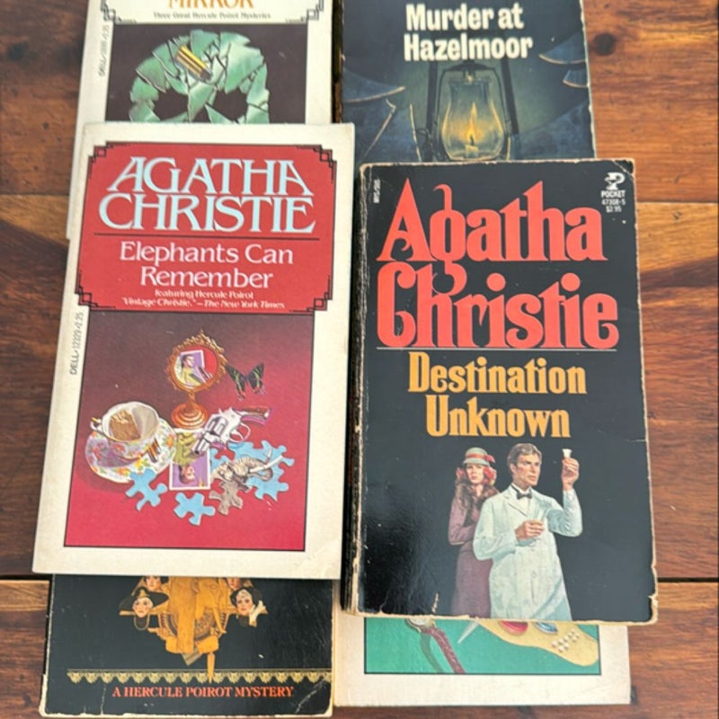 Agatha Christie Vintage Books