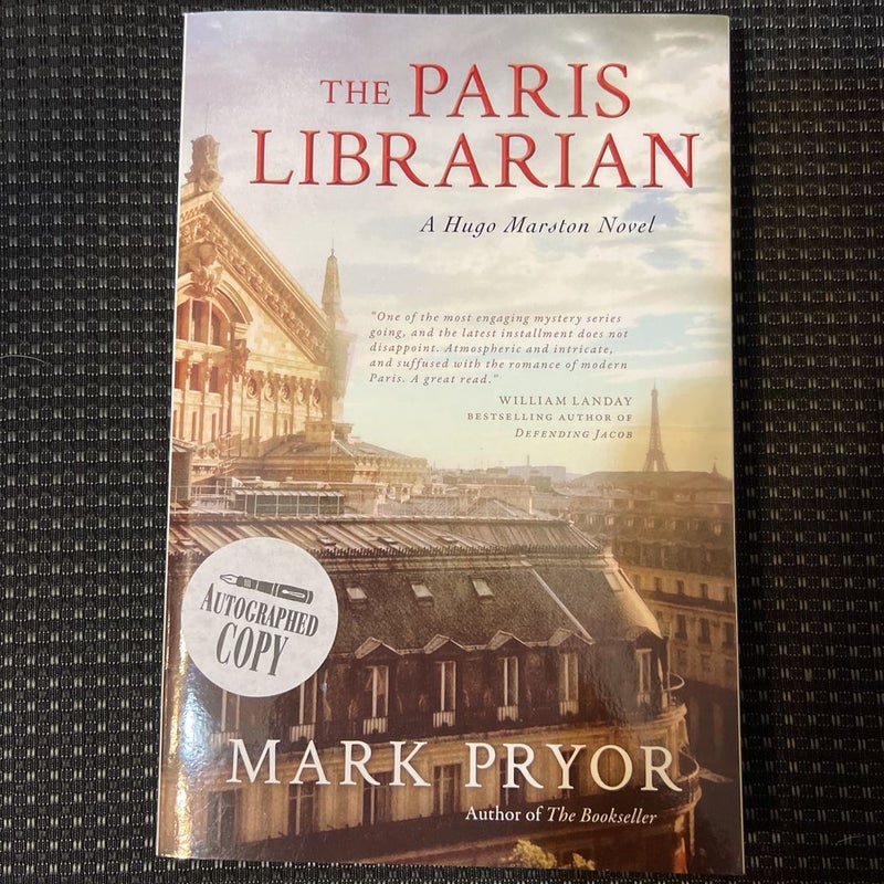 The Paris Librarian (signed by author)