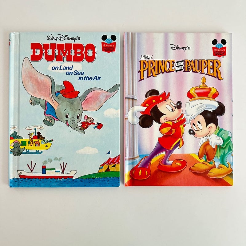 Disney’s Wonderful World of Reading book bundle, 8 books