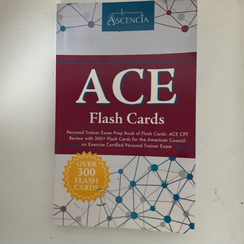 Ascencia's ACE Personal Trainer Exam Prep Book of Flash Cards