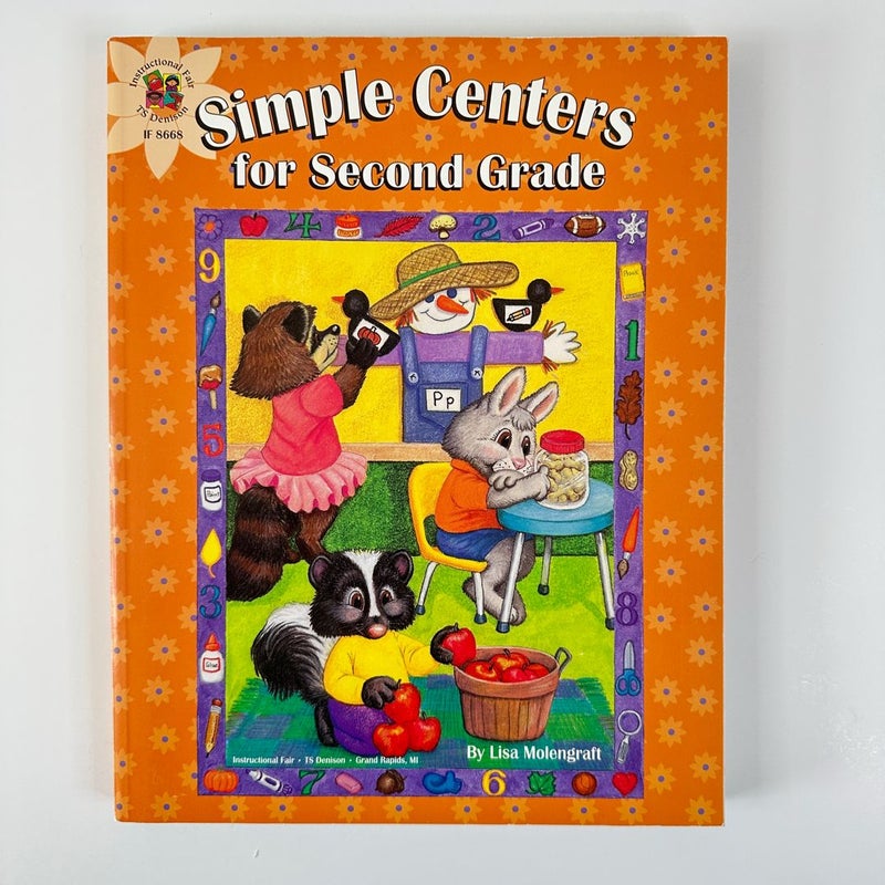 Simple Centers for Second Grade, Teacher Resource