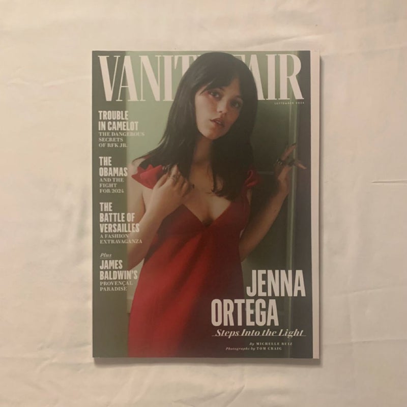 Vanity Fair Jenna Ortega “Steps Into The Light” Issue September 2024 Magazine