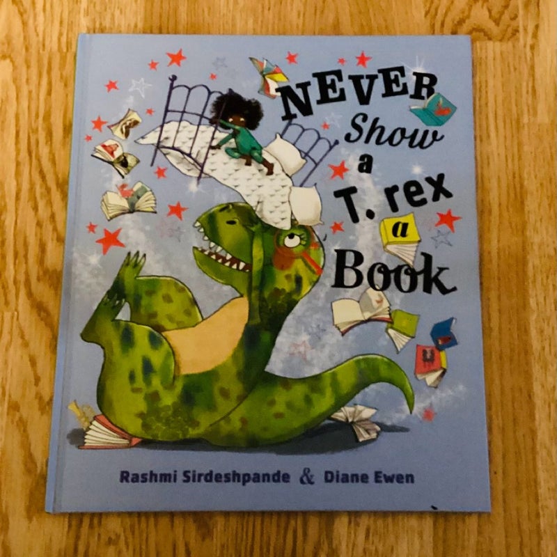 Never Show a T-Rex a Book