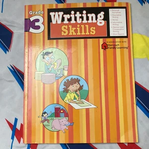 Writing Skills: Grade 3 (Flash Kids Harcourt Family Learning)