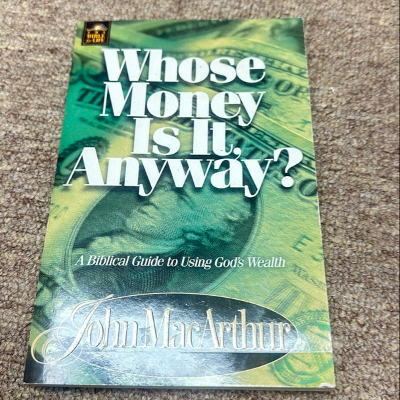 Whose Money Is It Anyway?