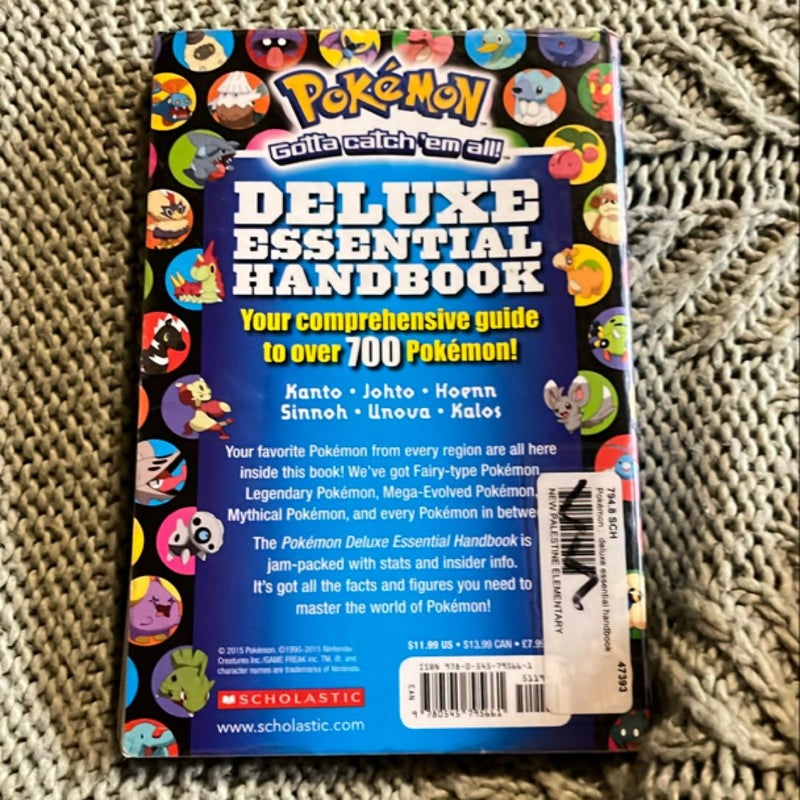 Pokemon gotta catch them all. Deluxe essential handbook.