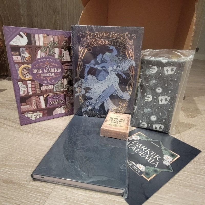 Illumicrate Darker Academia September Box A Dark and Drowning Tide