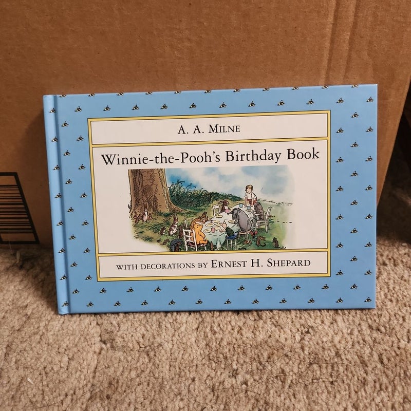 Winnie-the-Pooh's Birthday Book