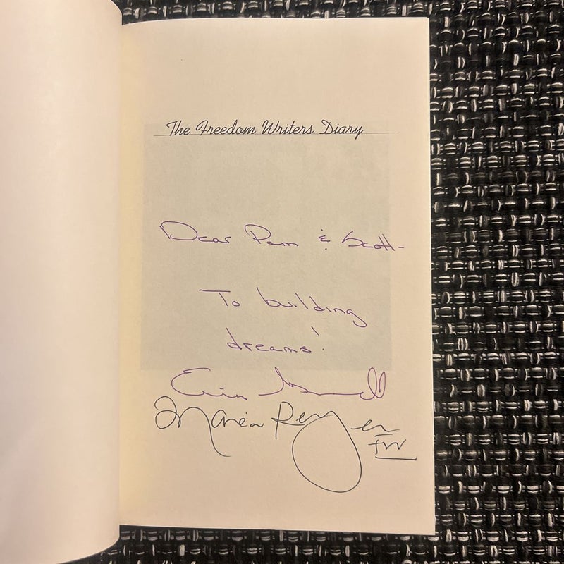 The Freedom Writers Diary (20th Anniversary Edition) SIGNED