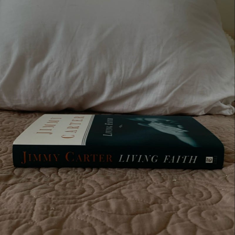 LIVING FAITH - SIGNED 1st/1st Hardcover