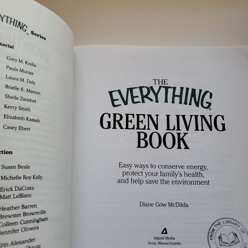 The Everything Green Living Book