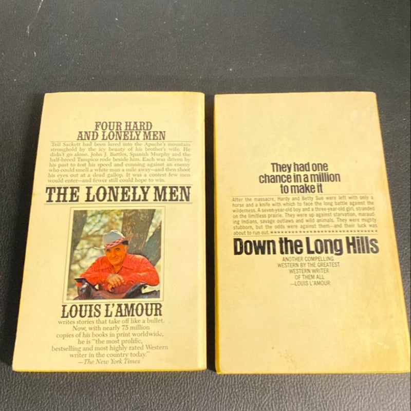 6 Vintage Western Books