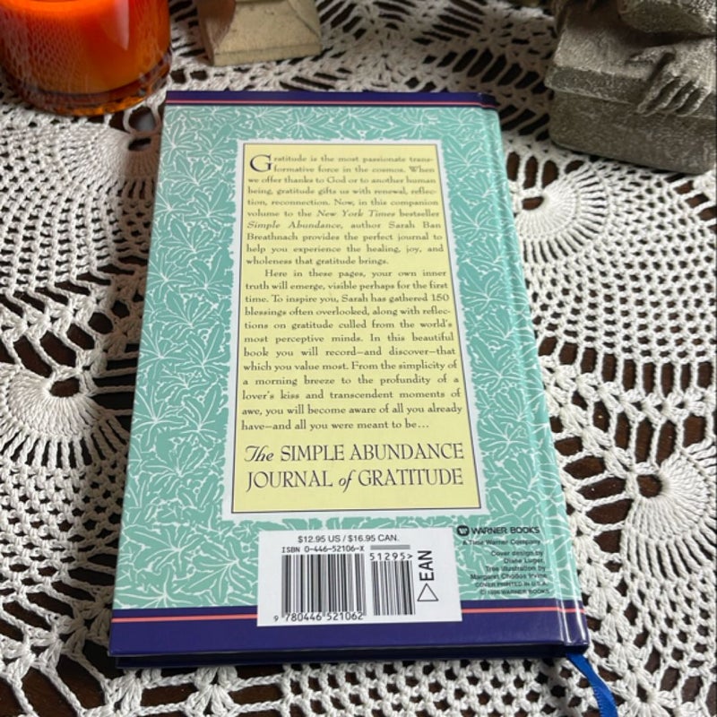 Simple Abundance Journal of Gratitude