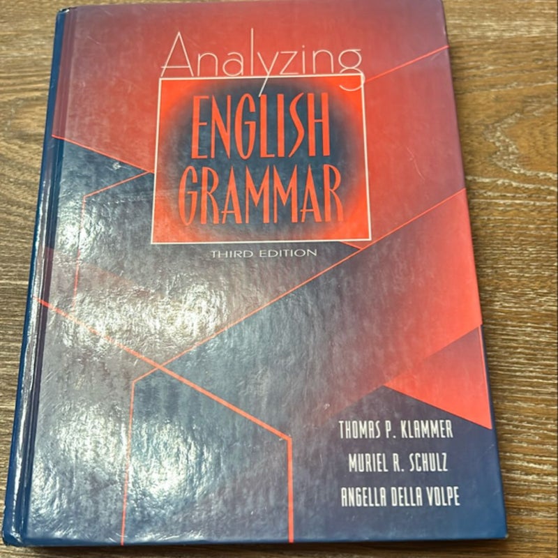 Analyzing English Grammar