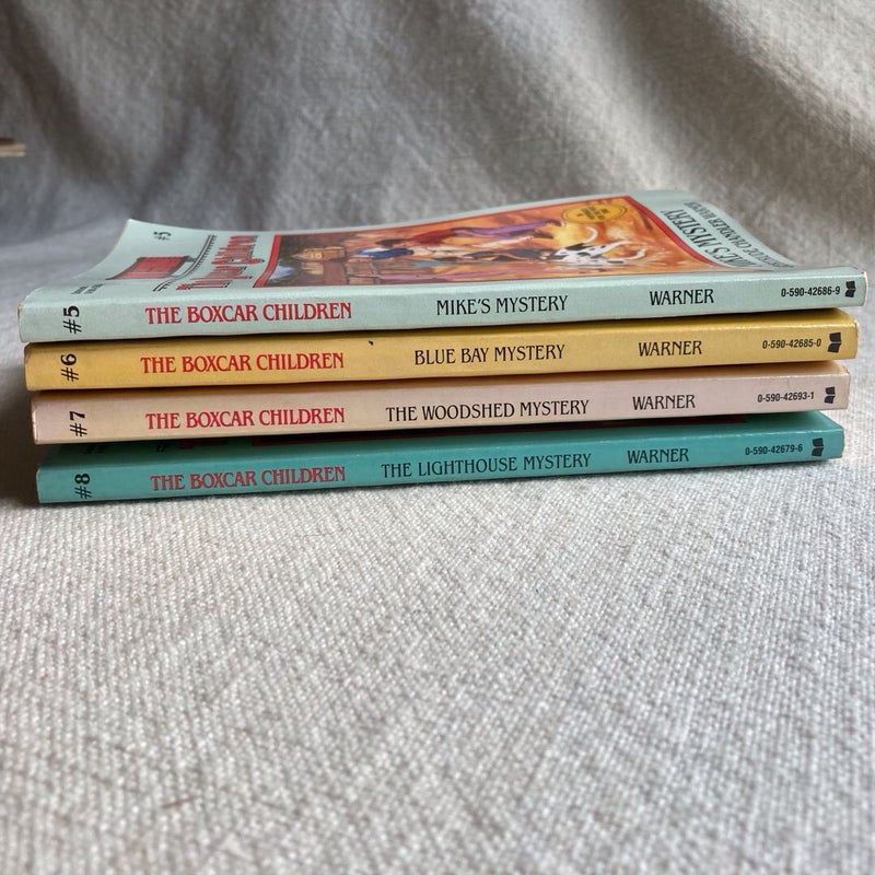Mike’s Mystery, Blue Bay Mystery, The Woodshed Mystery, & The Lighthouse Mystery