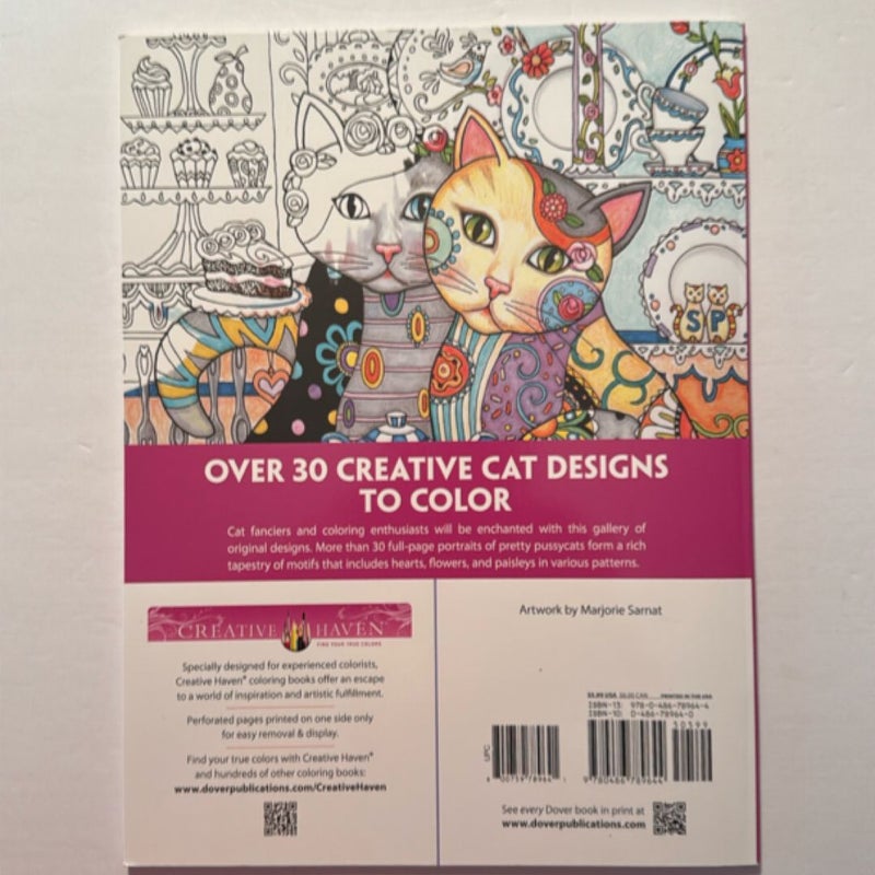 Creative Haven Creative Cats Coloring Book