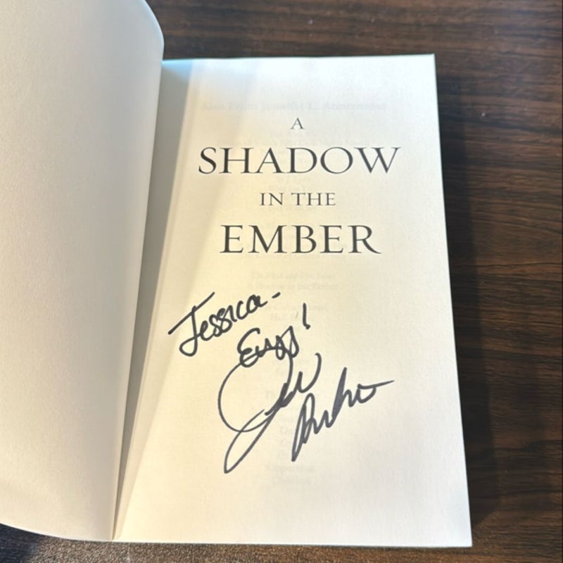 A Shadow in the Ember - SIGNED