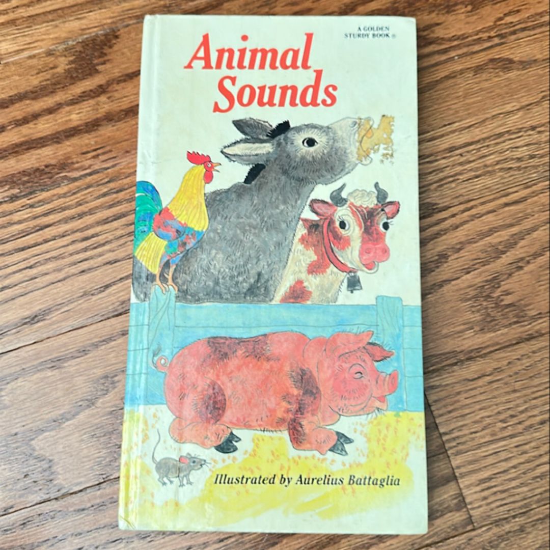 A Golden Sturdy Book (Animal Sounds)