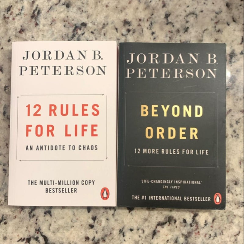 Jordan Peterson Bundle 12 Rules & Beyond Order