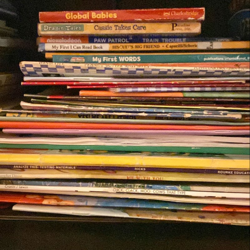 Kids Paperback Book Bundle Ages 3-8