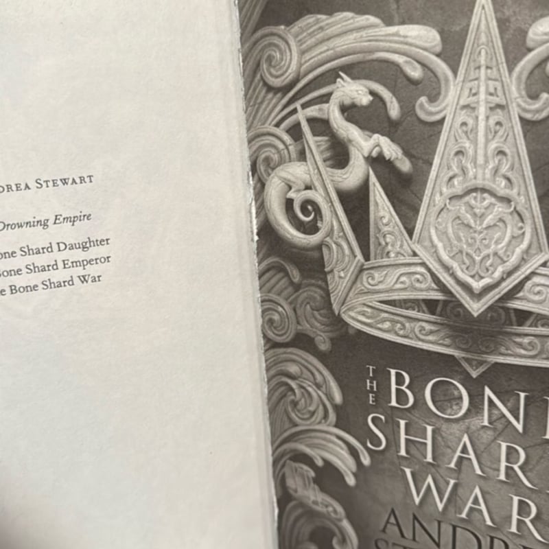 *signed* The Bone Shard War