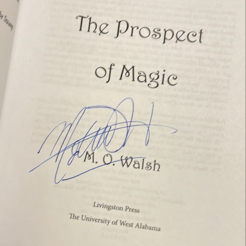 The Prospect of Magic (signed first edition) 