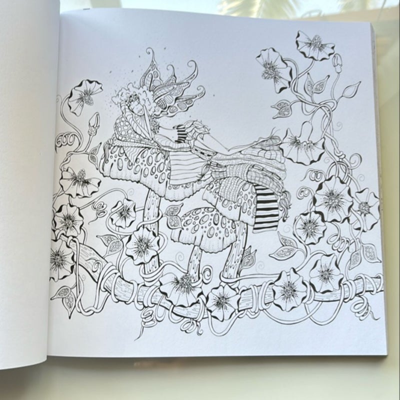 Zendoodle Coloring Presents Fairies in Dreamland