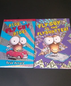 Fly Guy Vs. The Flyswatter & Ride Fly Guy, Ride 2 Book Bundle
