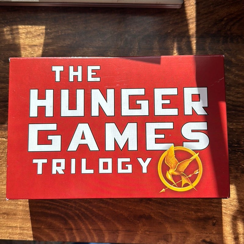 The Hunger Games Trilogy Boxed Set by Suzanne Collins, Paperback