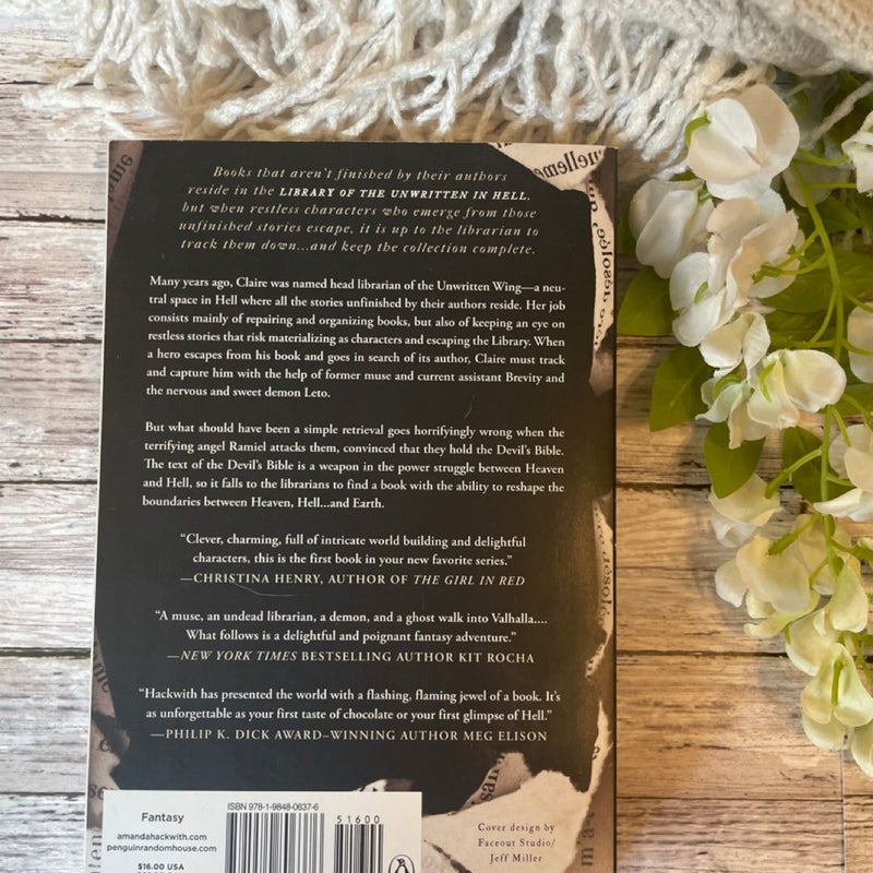 The Library of the Unwritten - First Edition