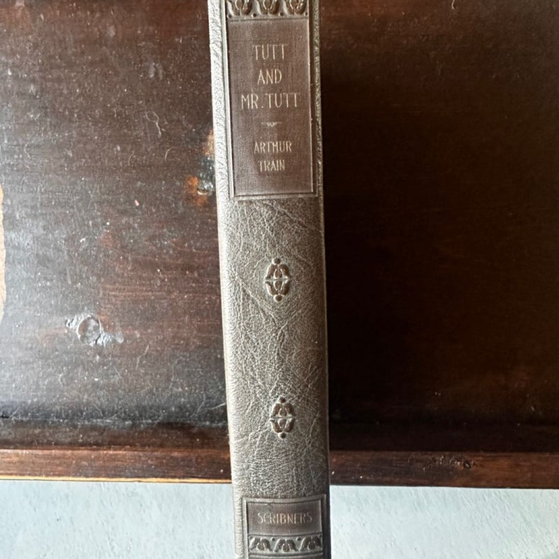 Tutt and Mr. Tutt - Arthur Cheney Train  antique 1920 Hard Cover Book