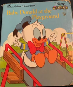Baby Donald at the playground 