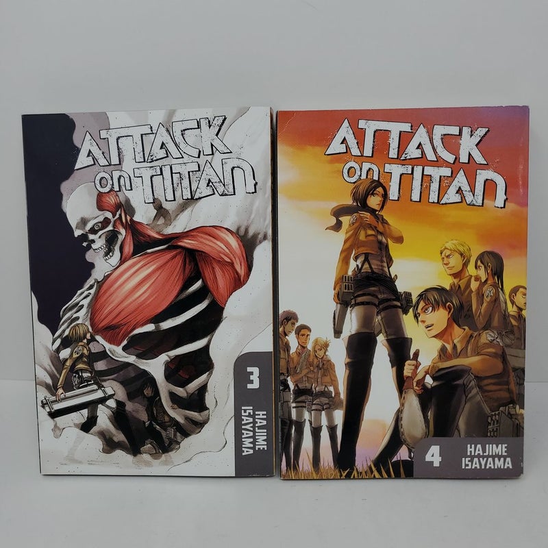Attack on Titan 4-volume set