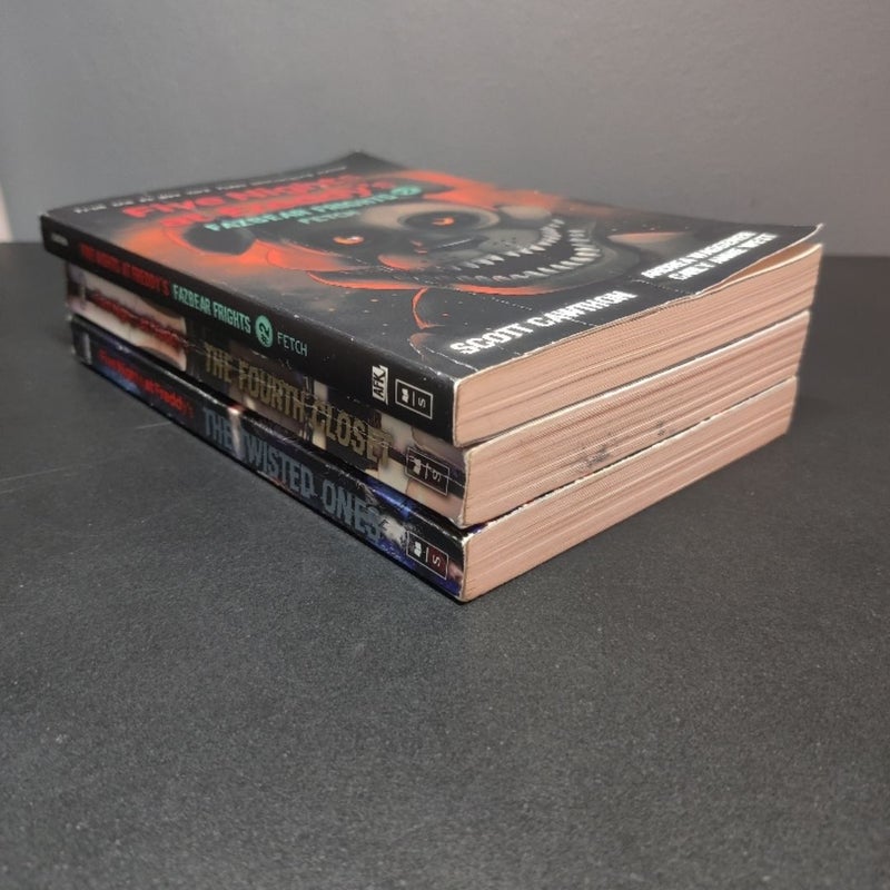 Three Five Nights at Freddy's books 