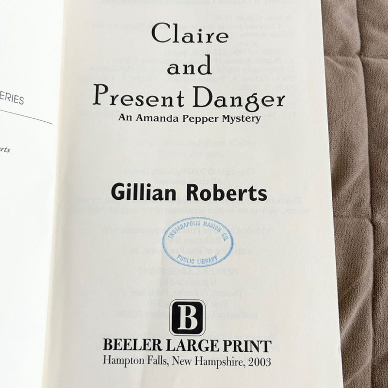 Claire and Present Danger