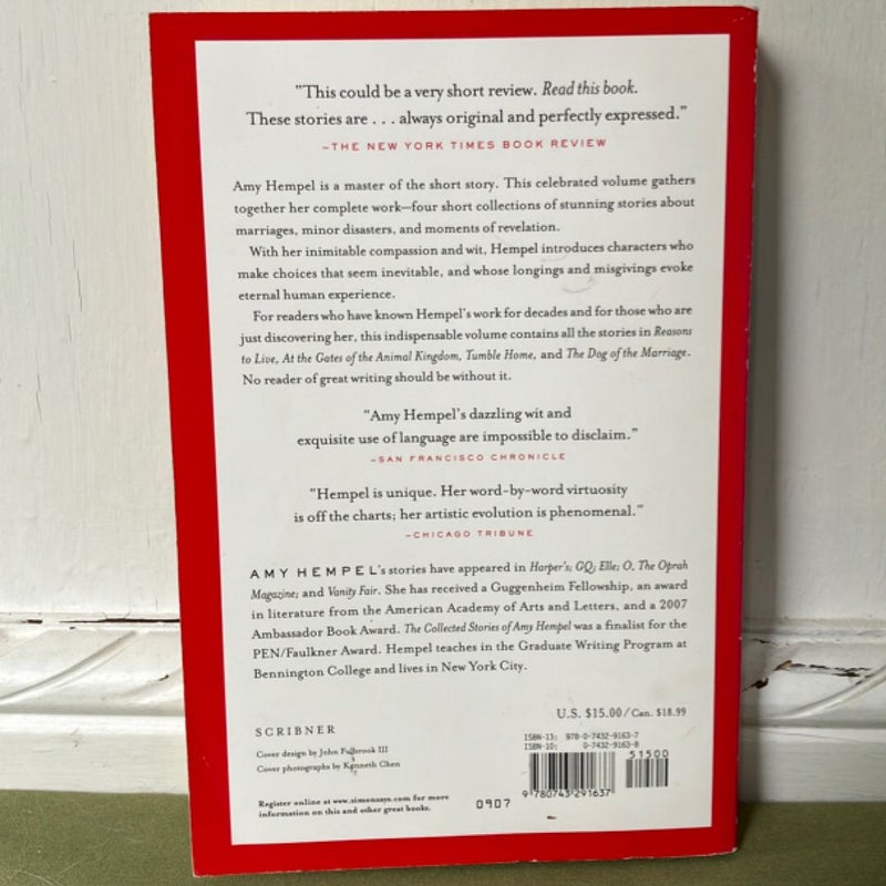 The Collected Stories of Amy Hempel
