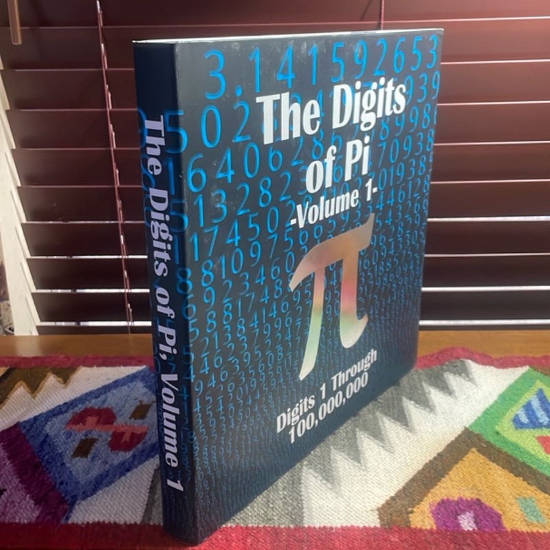 The Digits of Pi: Digits 1 Through 100,000,000  - Volume 1 (2021 Badalon Media Corp.)