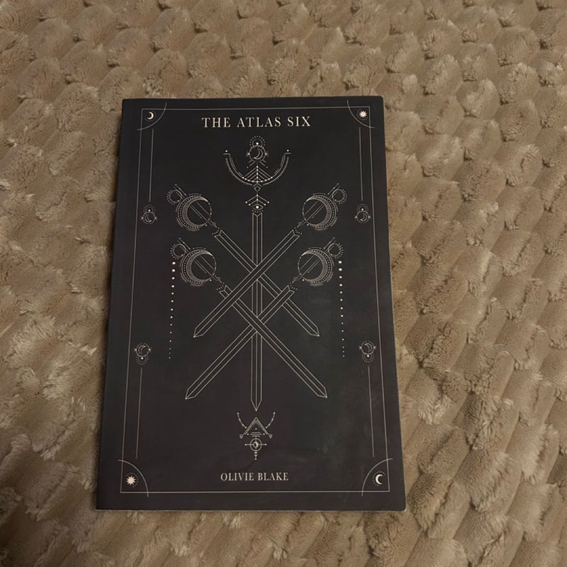 The Atlas Six paperback (self-published) 