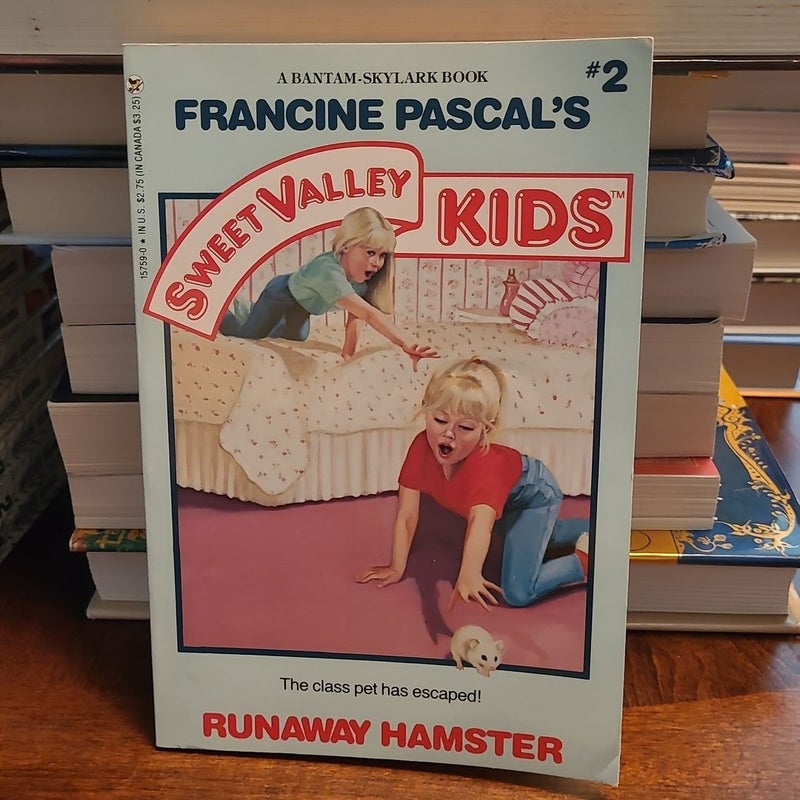 Sweet Valley Kids #2: Runaway Hamster