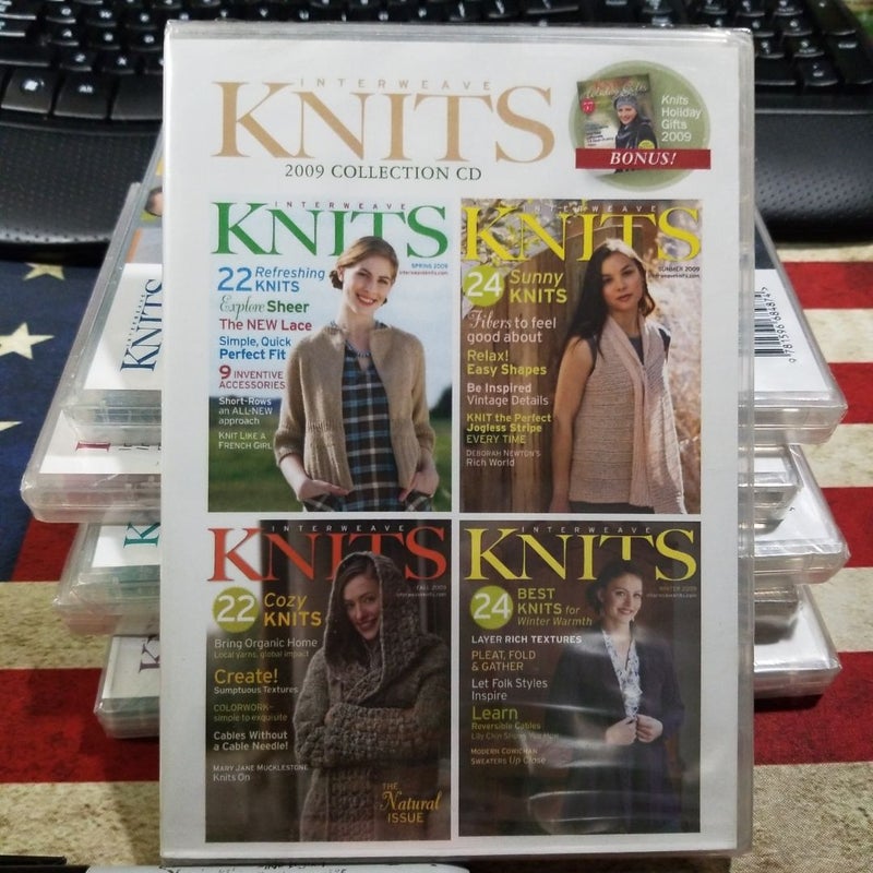 Interweave Knits 2012 Collection Cd (set of 6 collections = 2007-2012). New.