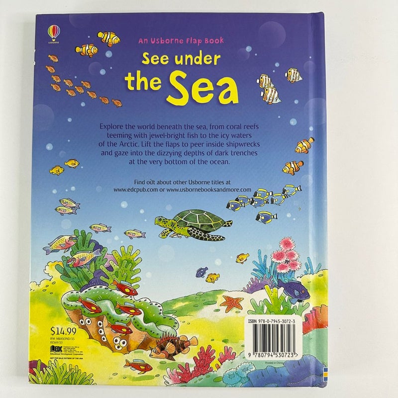 Usborne Flap Book-See Under the Sea