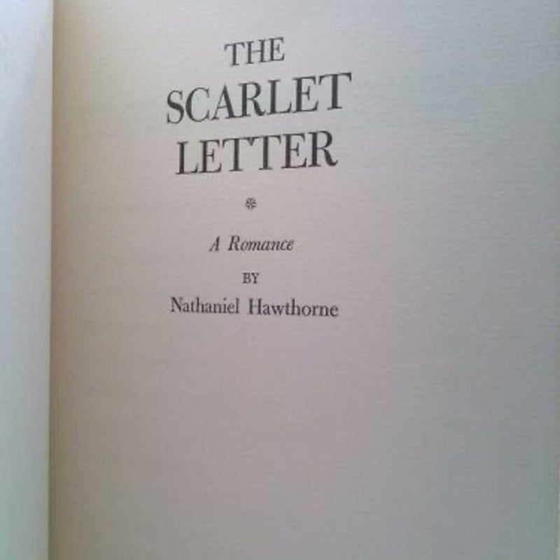 Vintage Edition (1948) The Scarlet Letter